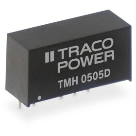 TracoPower TMH 1205S DC/DC měnič napětí do DPS 12 V/DC 5 V/DC 400 mA 2 W Počet výstupů: 1 x Obsah 1 ks