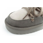 D.Franklin dámské sněhule zimní módní zateplené boty šedé dámské 39