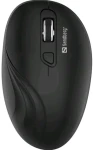 Sandberg Wireless Mouse černá / bezdrátová myš / 1600dpi / optická / 4 tlačítka / 2.4 GHz (631-03)