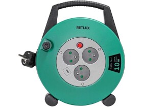 Prodlužovací kabel na bubnu - 3 zásuvky 10m RETLUX RPC 55