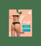 Dámské kalhotky ZERO Microfibre 2.0 Hipstring 2P - CACAO - hnědé 1141 - SLOGGI BROWN S