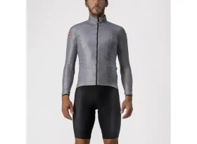 Castelli Aria Shell pánská bunda Silver Gray vel. L