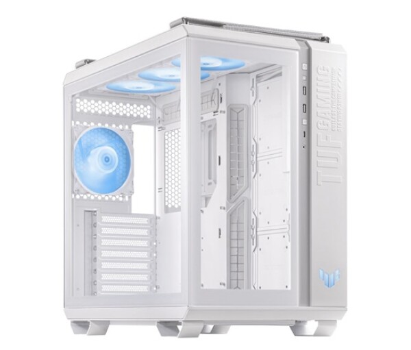 ASUS case TUF GAMING GT502 PLUS, Mid Tower, průhledná bočnice, 4x 120mm ARGB Fan, bílá EDF_1887361