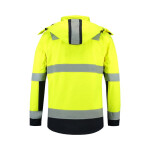 Bunda Rimeck Bi-color EN ISO 20471 Softshell MLI-T5297 fluorescent yellow pánské