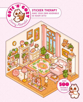 Cute 'n' Cozy Sticker Therapy - Zenny Abanales