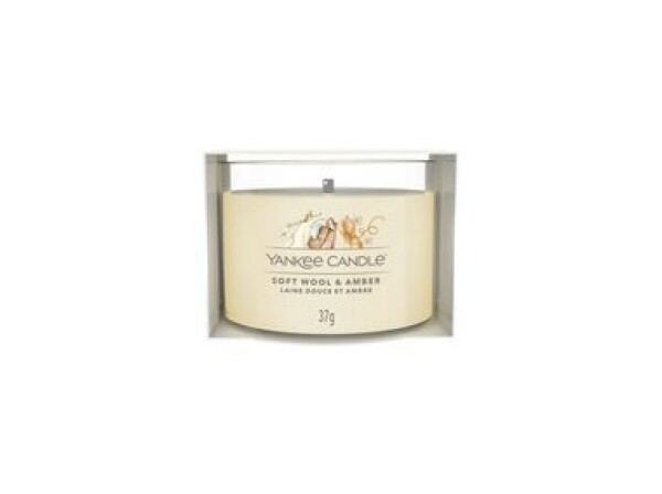 YANKEE CANDLE Soft Wool & Amber 37 g