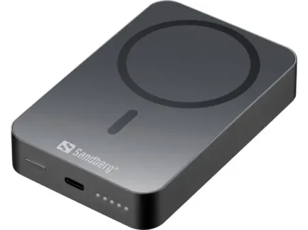 Sandberg Mag Wireless Powerbank černá / MagSafe / 10000mAh / USB-C / 15W (420-97)
