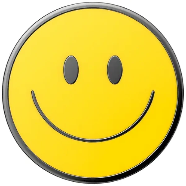 PopSockets PopTop Combo Enamel Be Happy žlutá / Držák telefonu / PopBase + PopTop + PopChain (810049)