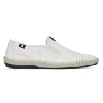Polobotky Rieker B4551-81 Přírodní kůže (useň) - Lícová