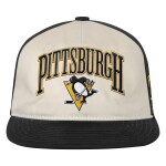 Outerstuff Dětská kšiltovka Pittsburgh Penguins NHL Flatbrim Arch Deadstock Snapback