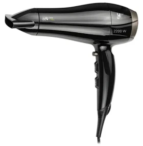 Lafe Sleek Shine Ionic Pro černá / Fén na vlasy / 2200 W / ionizace / difuzér / koncentrátor (LAFSUS47061)