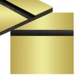 Gravírovací laminát 600 x 300 x 1,3 mm - Zlatý, černý