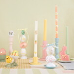 Meri Meri Svíčka Easter – set 2 ks, bílá barva, vosk
