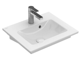 VILLEROY & BOCH - Venticello Umývátko 50x42 cm, s přepadem, 1 otvor pro baterii, alpská bílá 41245001