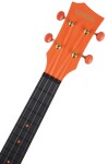 Cascha HH 2289 Carbon Fibre Ukulele Set Orange