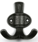 Tulip Nábytkový věšák rustikální Rubico staročerná, 1 ks (157309)