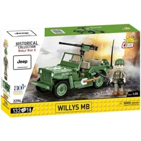 COBI 2296 II WW Willys MB D-DAY, 1:35