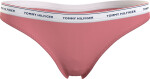 Dámské tanga PACK UW0UW04894 0R6 růžovo-zelené Tommy Hilfiger