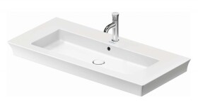 DURAVIT - White Tulip Nábytkové umyvadlo 105x49 cm, 1 otvor pro baterii, s WonderGliss, bílá 23631000001