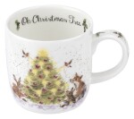 Vánoční porcelánový hrnek Wrendale Designs Oh Christmas Tree, 0,31 l - Vánoční stromek