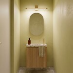 Koupelnové nástěnné LED svítidlo SWE044-1W 60cm GOLD OSW-20144