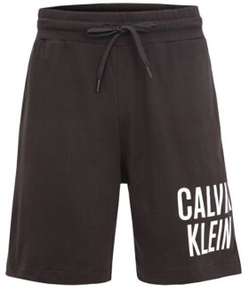Pánské teplákové šortky KM0KM00753 BEH Černá Calvin Klein XL Černá