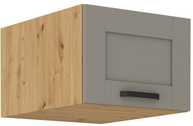 Horní skříňka Luna 50 NAGU-36 1F Barva korpusu: Dub artisan, Barva dvířek: Clay Grey