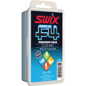 Swix F4 skluzný vosk premium cold 60