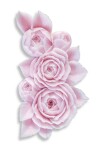 Dortisimo Silikonová forma MoleekS Roses (Růže) 17 cm