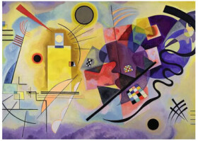 Ravensburger Wassily Kandinsky: Žlutá červená modrá