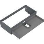 MEXEN - Box-A skříňka pro umyvadlo 100, 1 šuplík, grafit mat 91AX0-1000-235-1-66