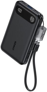 Anker Power Bank (10K, 22.5W) - Black