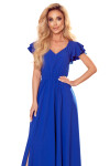 Dámské šaty 310-3 Lidia - NUMOCO královská modrá S