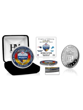 Mince NFL NFL 2026 Munich Game Patriots vs Lions Game Flip Coin
