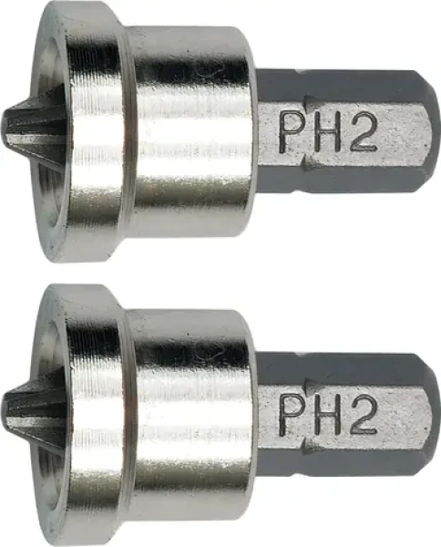 Vorel Sada bitů PH2 do sádrokartonu 2 ks / Sada bitů / PH2