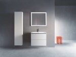 DURAVIT - L-Cube Vysoká skříňka 176x40x36 cm, panty vlevo, bílá mat LC1180L1818