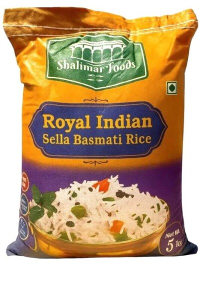 Shalamar Royal Indická Sella Basmati Rýže 5kg