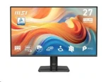 27" MSI PRO MP272 E14C černá / FHD / IPS / 16:9 / 1ms / 1500:1 / 300cd-m2 / HDMI+USB-C / VESA (PRO MP272 E14C)