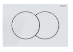 GEBERIT - Duofix Set předstěnové instalace, klozetu Oudee Vortex a sedátka softclose, tlačítko Delta01, alpská bílá SANI11CA3190B