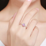 ELENYS Royal Fashion prsten Pro princeznu Velikost: 7 (EU: 54-56)