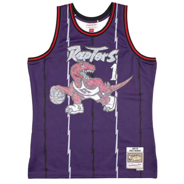 Mitchell & Ness Pánský dres Toronto Raptors NBA Tracy McGrady #1 75th Anniversary Swingman Velikost: M