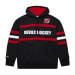 Mitchell Ness Pánská Mikina New Jersey Devils Head Coach Hoodie Current Logo Velikost: