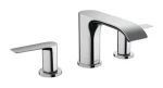 Hansgrohe Vivenis - Umyvadlová baterie s výpustí | 3-otvorová instalace | EcoSmart | chrom (75033000)