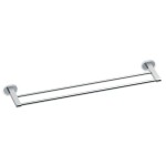 RAVAK - Chrome Držák dvojitý na ručník, 66 cm, chrom X07P193