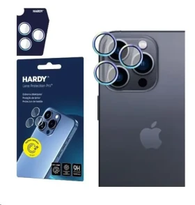3mk HARDY Lens Protection Pro skla na fotoaparát pro Apple iPhone 15 Pro Max Rainbow (5903108574372)