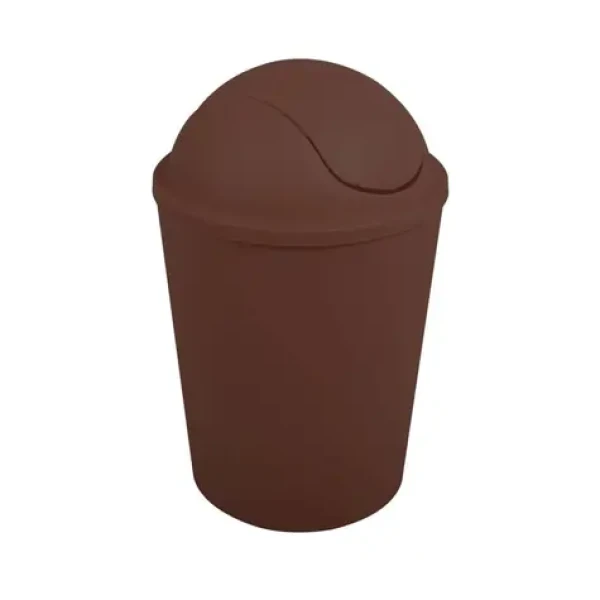 MSV AKO výklopný koš 5.5 L hnědý / plast (3700703909927)