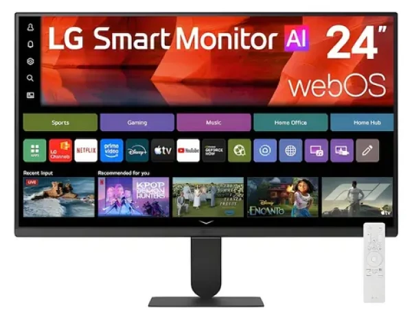 24" LG 24U511SB-B černá / Monitor / IPS / FHD / 120Hz / 5ms / HDR10 (24U511SB-B.AEU)