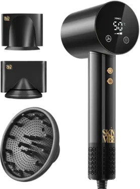 SkinVibe Libra AirLoom černá / Vysoušeč vlasů (SV-002BK)