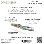 DR Strings Dragon Skin+ DAP-10