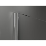 MEXEN/S - Velar sprchový kout, posuvné dveře 140 x 75 cm, dekor, chrom 871-140-075-31-01